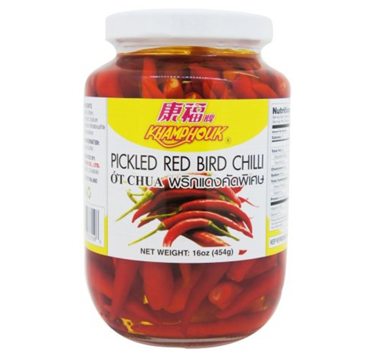 KP PICKLED RED BIRD CHILLI ( KHAMPHOUK )