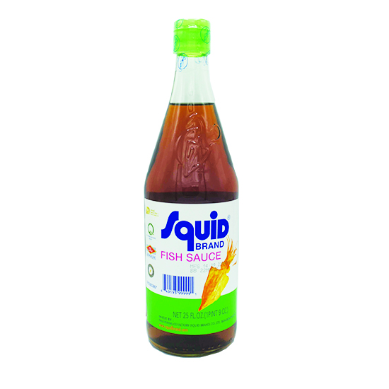 SQUID FISH SAUCE LARGE (Glass) 12gb x 25 fl.oz(725ml)