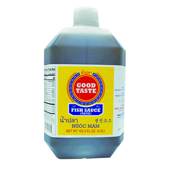 GOOD TASTE FISH SAUCE 2gal x 152.3fl. oz (4.5L)