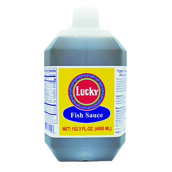 LUCKY FISH SAUCE 2pj x 152.3fl oz. (4.5L)