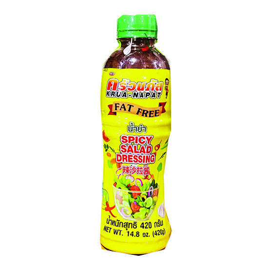 SPICY SALAD DRESSING (KRUA-NAPAT) 24pb x 14.8oz(420g)