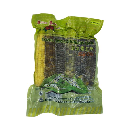 ROYAL HIBISCUS FROZEN SWEET GLUTINOUS CORN 30bg x 17.63oz (500g)