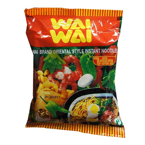 WAI WAI ORIENTAL STYLE INSTANT NOODLES (RESTAURANT ONLY) 6 x 30pks (10.80kgs)