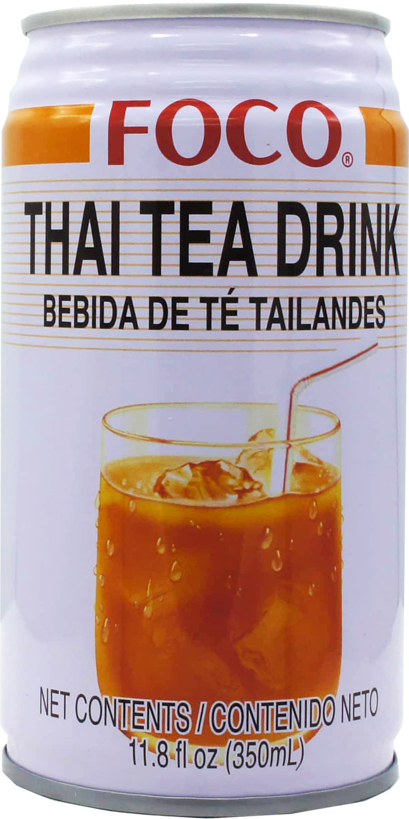 FOCO THAI TEA DRINK 24cn x 11.8fl oz (350ml)