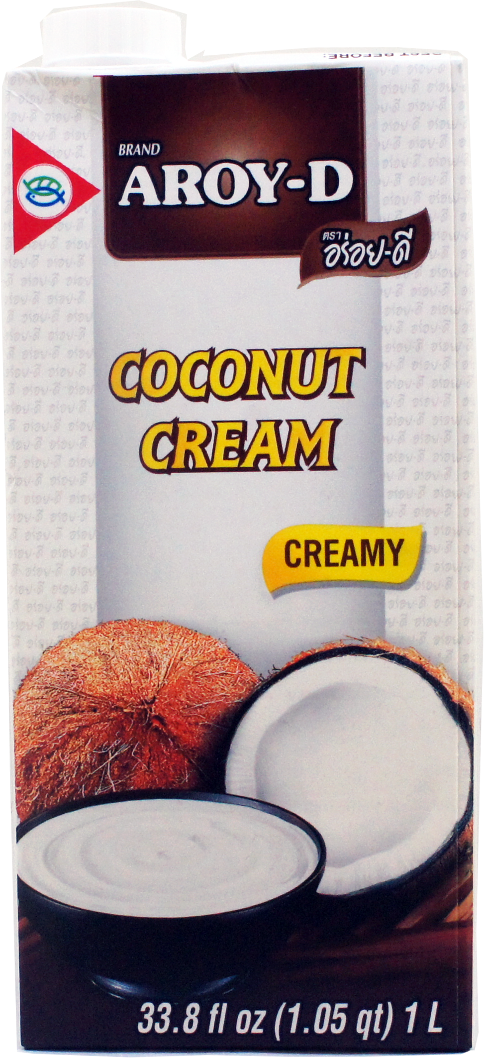 (AROY-D) UHT COCONUT CREAM  12 X 33.8oz (1L)