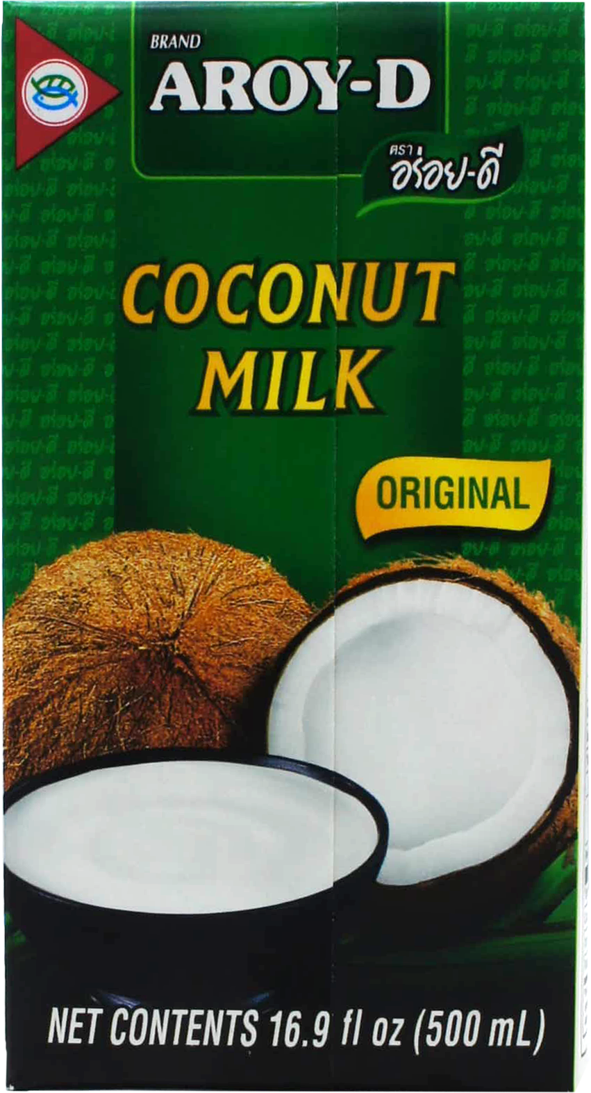 AROY-D UHT COCONUT MILK(SMALL) 24pc x 500ml