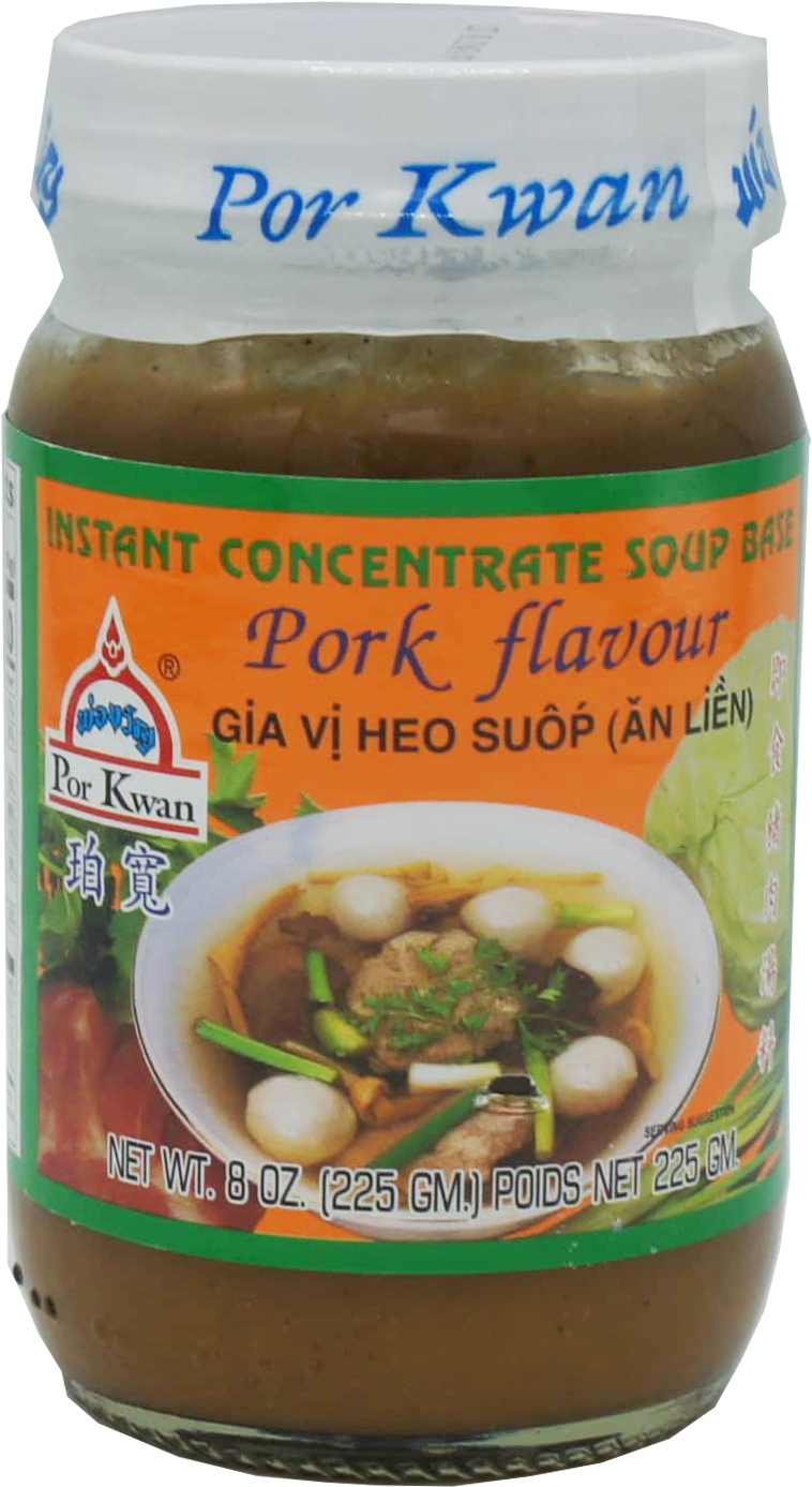POR KWAN INSTANT PORK FLAVOR PASTE 24gj x 8oz (250g)