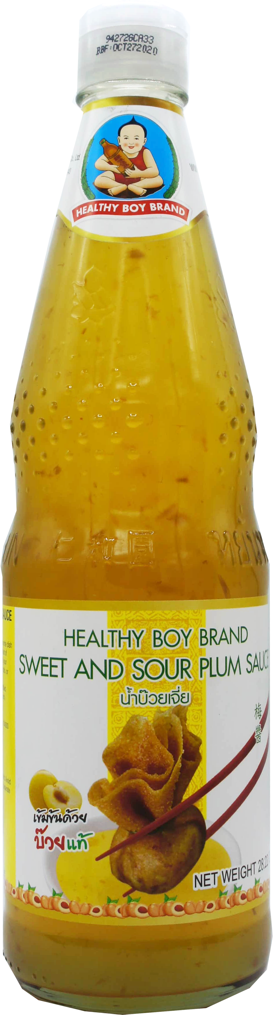 HEALTHY BOY SWEET & SOUR PLUM SAUCE 12gb x 28oz (800g)