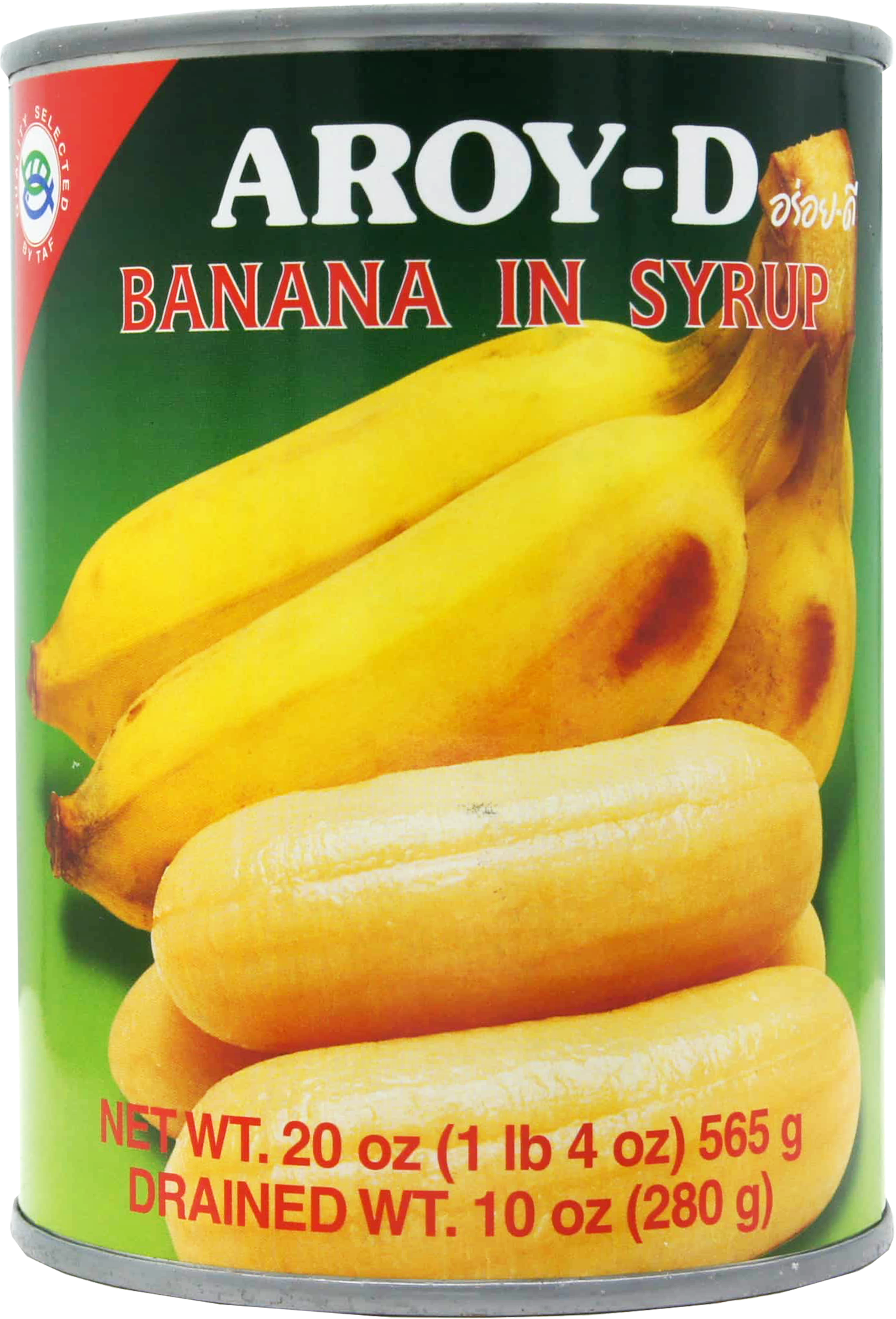 AROY-D BANANA IN SYRUP 24cn x 20oz (565g)