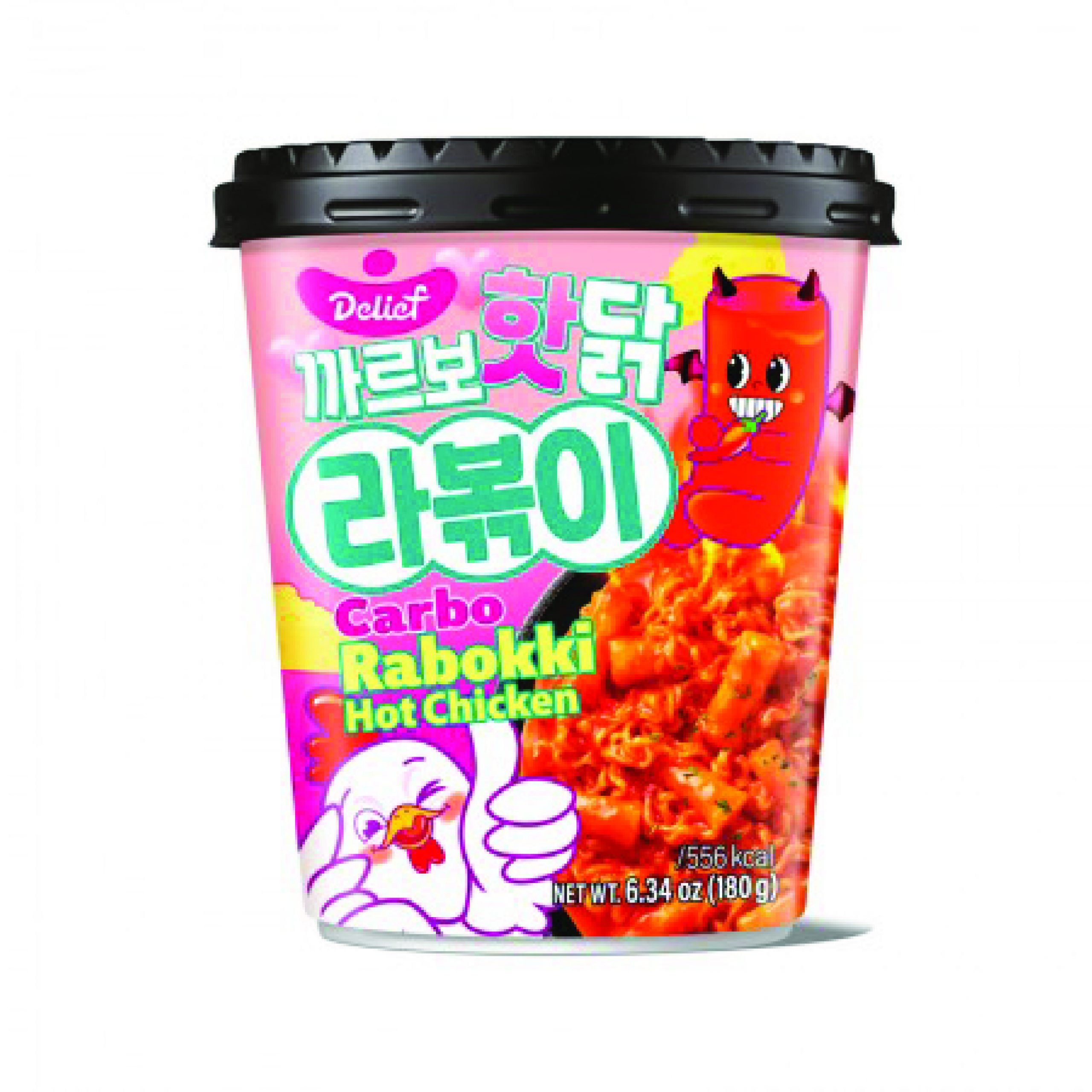DELIEF Carbo Hot Chicken Flavor Rabokki 180g x 24