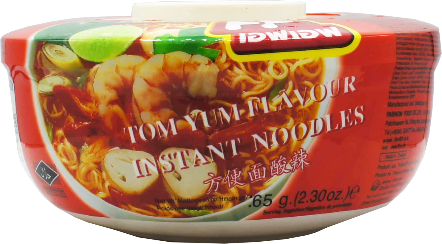 TOM YUM NOODLE (L) BOWL 6pk x 6bwl x 2.3oz (65g)