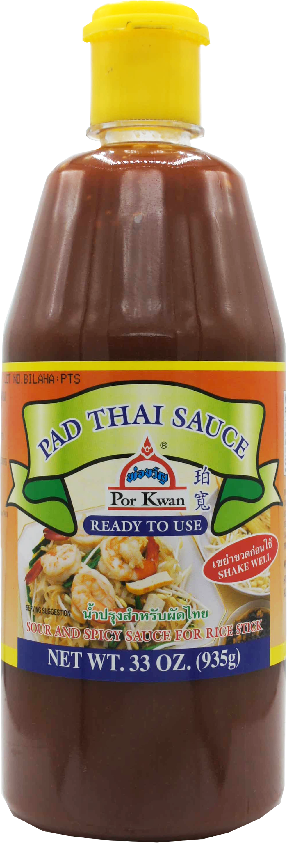 POR KWAN PAD THAI SAUCE 12gb x 33.33oz (945g