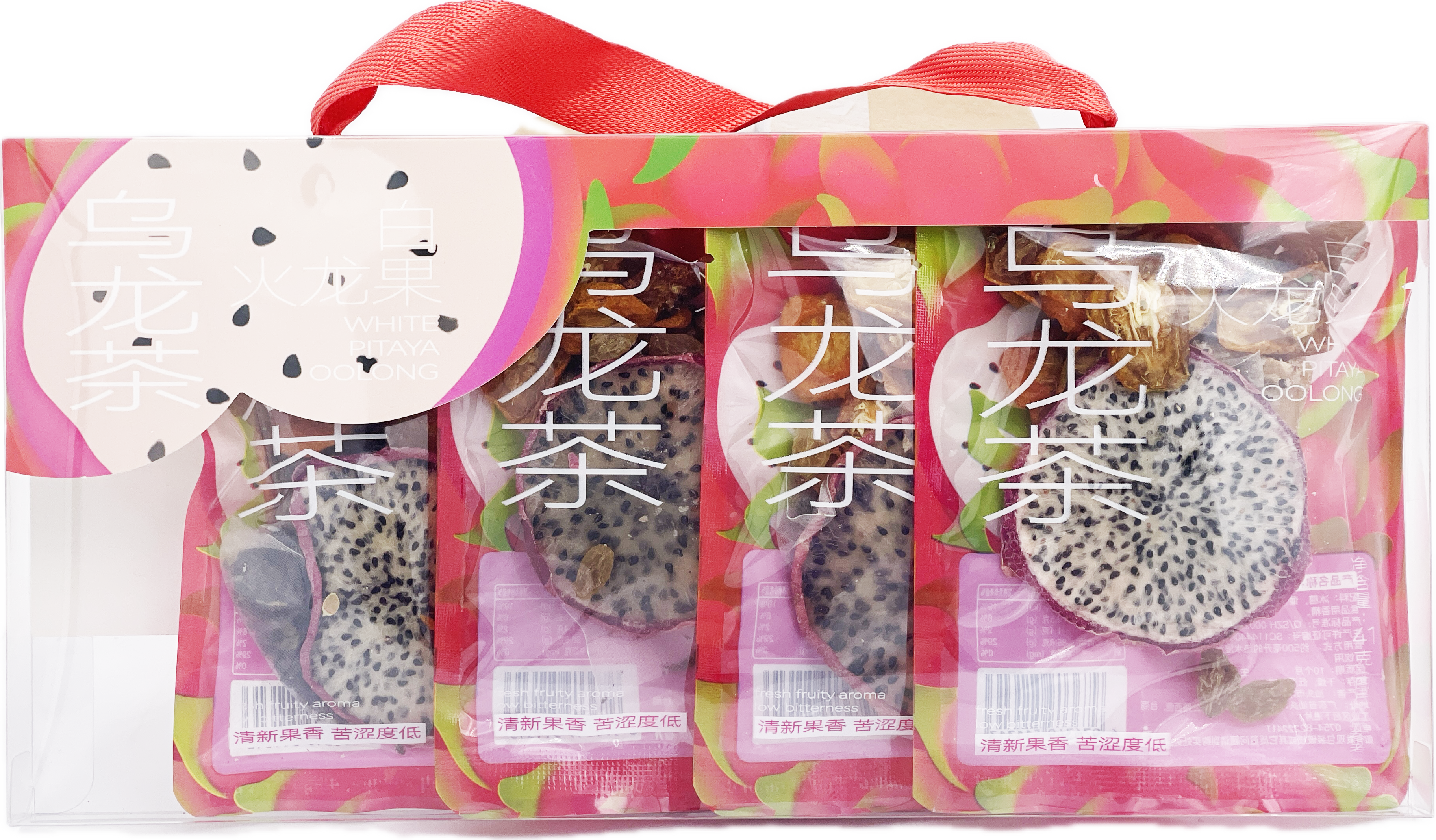 (White) Dragon Fruit Oolong Tea (20pcs x 4 bgs x 41g)