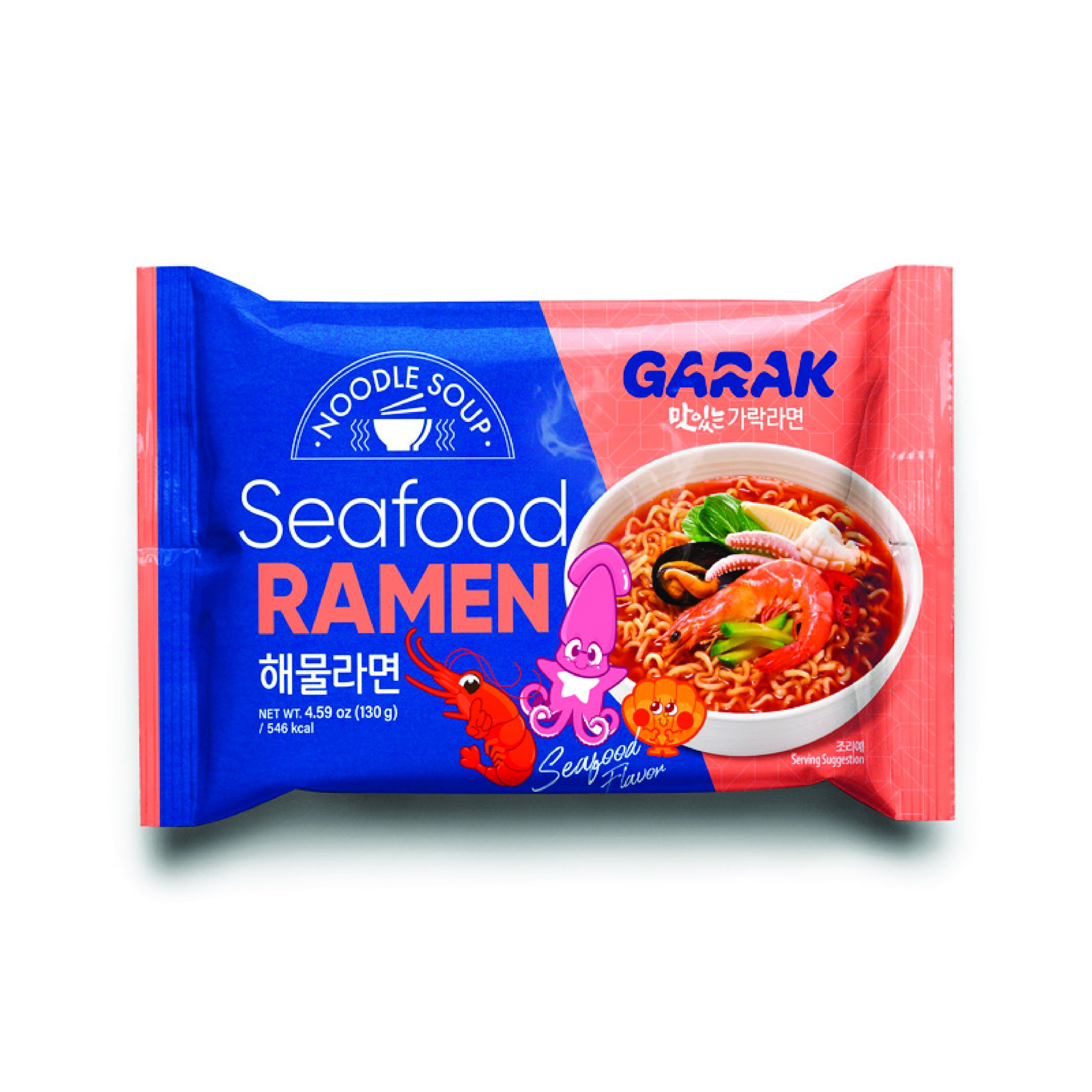 GARAK SEAFOOD FLAVOR 8 pck x 5 bags x 130 g