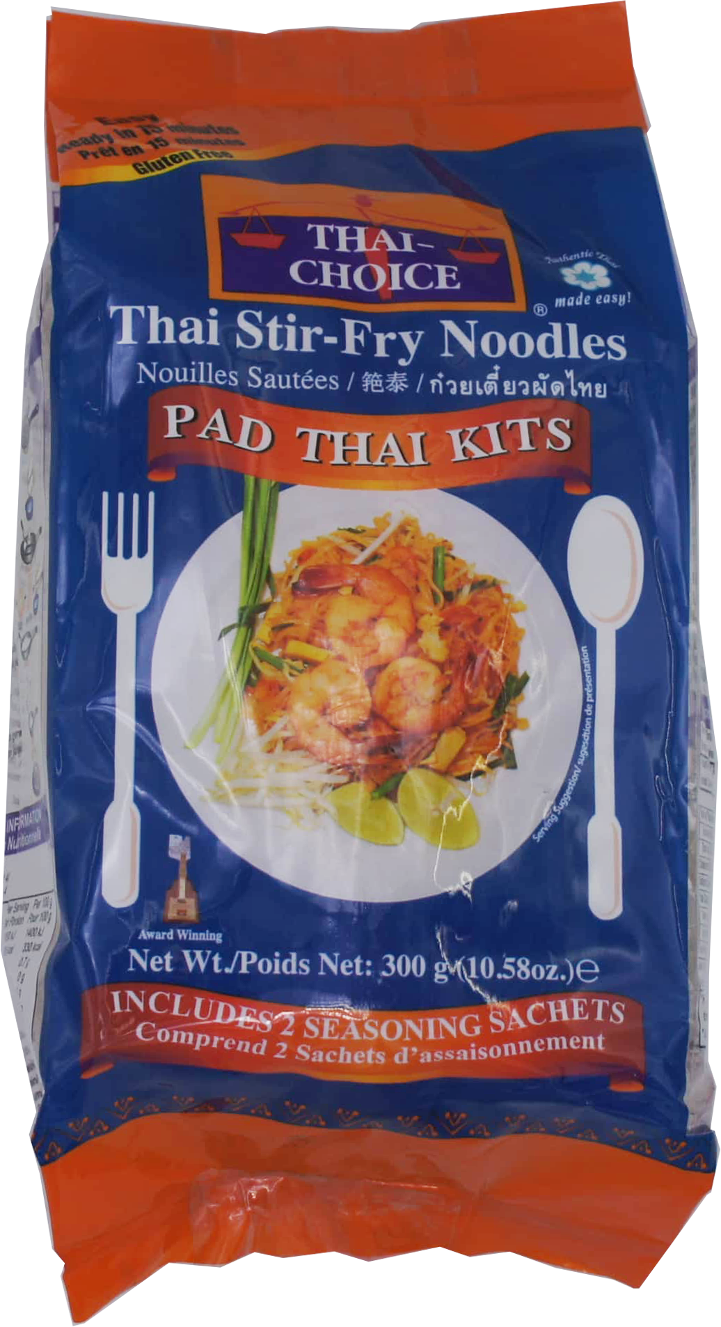 THAI CHOICE THAI STIR FRY NOODLES 24bgs x 10.58oz (3