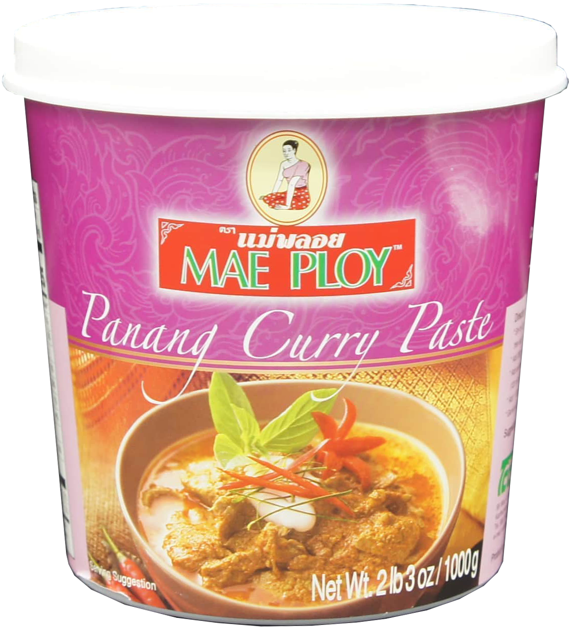 MAE PLOY PANANG CURRY PASTE 12pj x 35oz (2 LBS)