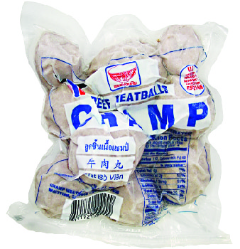 CHAMP BEEF MEATBALL (COOKED)