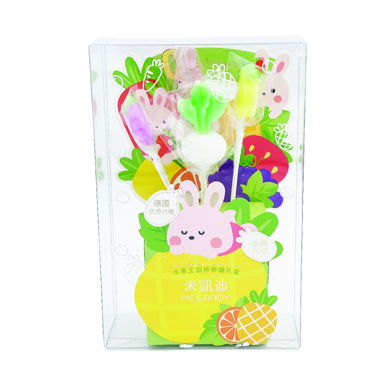 ME CANDY LOLLIPP GIFT SET FRUIT KINGDOM 73g X 24BOXES