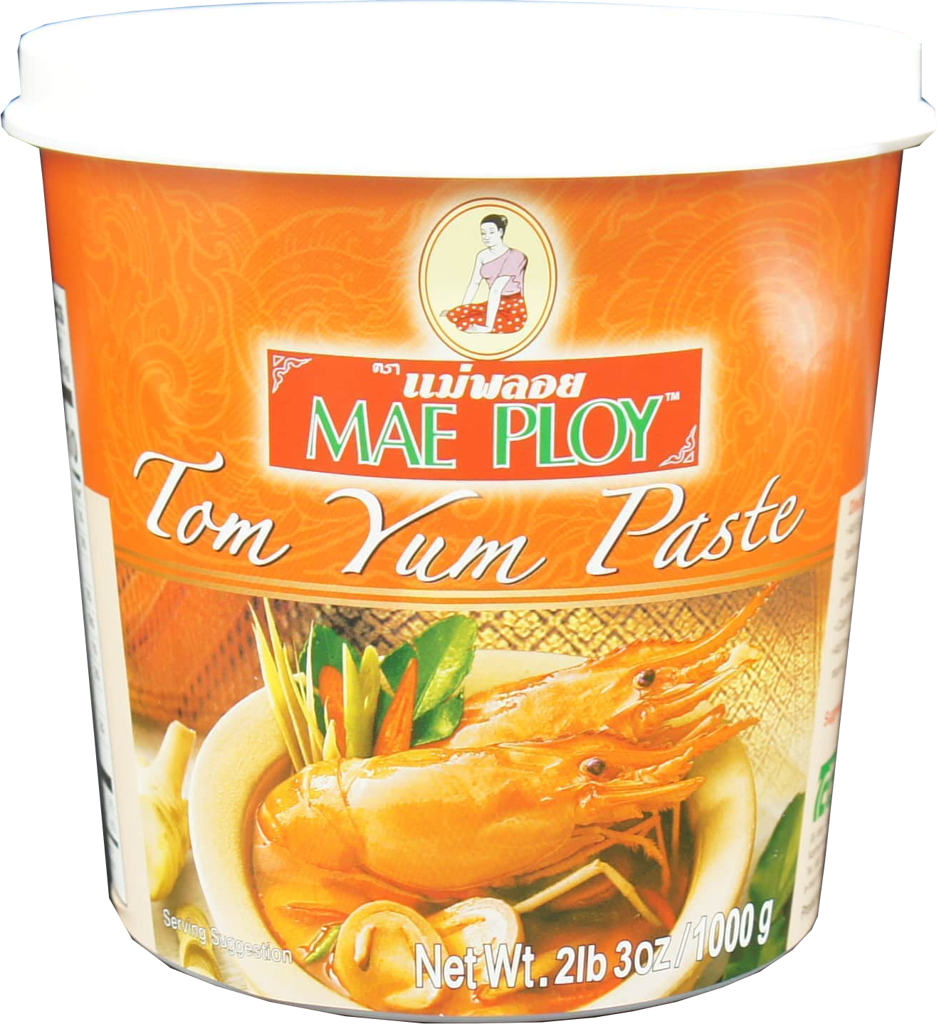 MAE PLOY TOM YUM CURRY PASTE 12pj x 35oz (1kg)