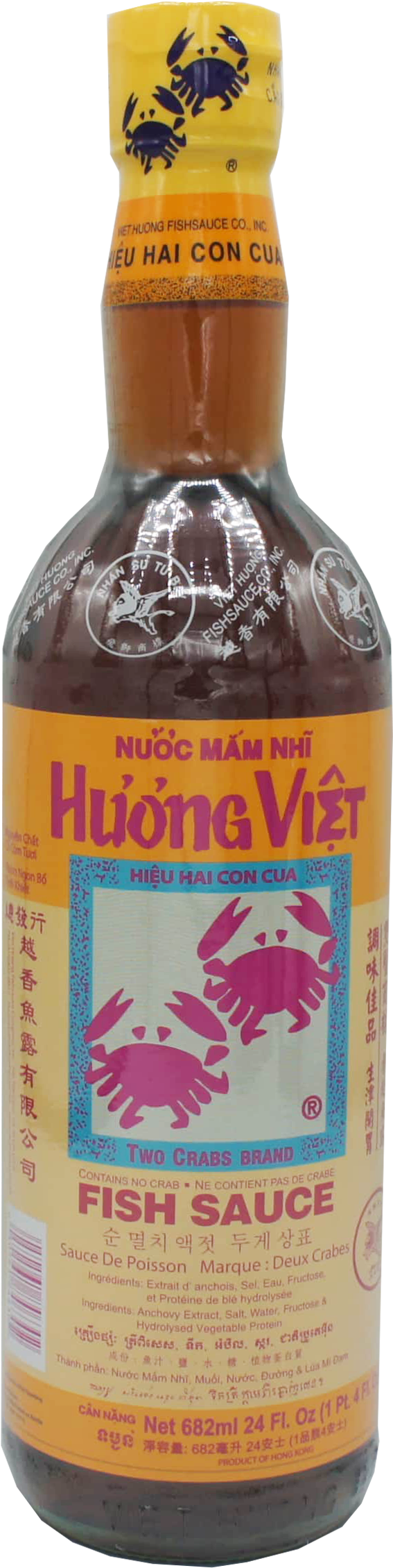 2 CRABS FISH SAUCE 12gb x 24fl oz. (682ml)