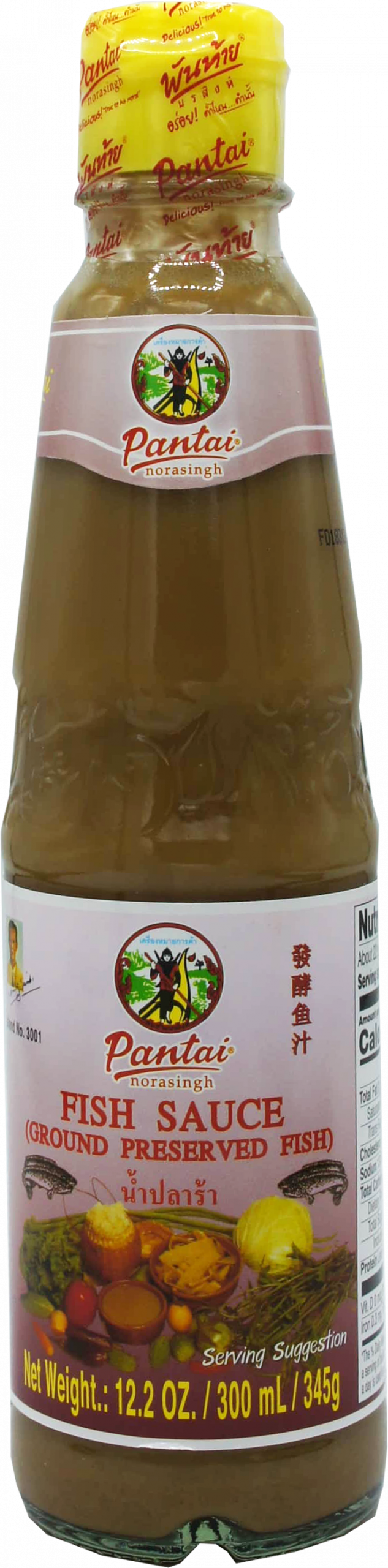 PANTAI MAM NEM FISH SAUCE (S) 24gb x 12.2oz (345g) (300ml