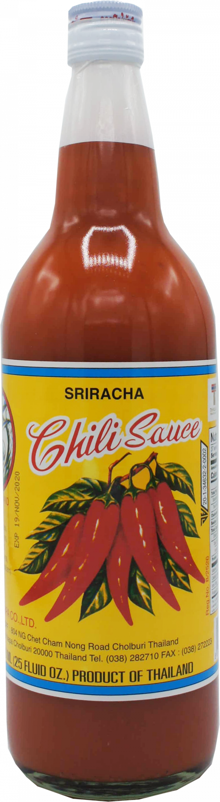 SHARK SRIRACHA MED HOT 12gb x 25fl oz (750ml)