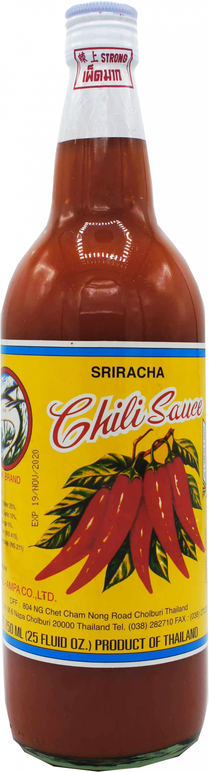 SHARK SRIRACHA STRONG HOT 12gb x 25oz (750ml
