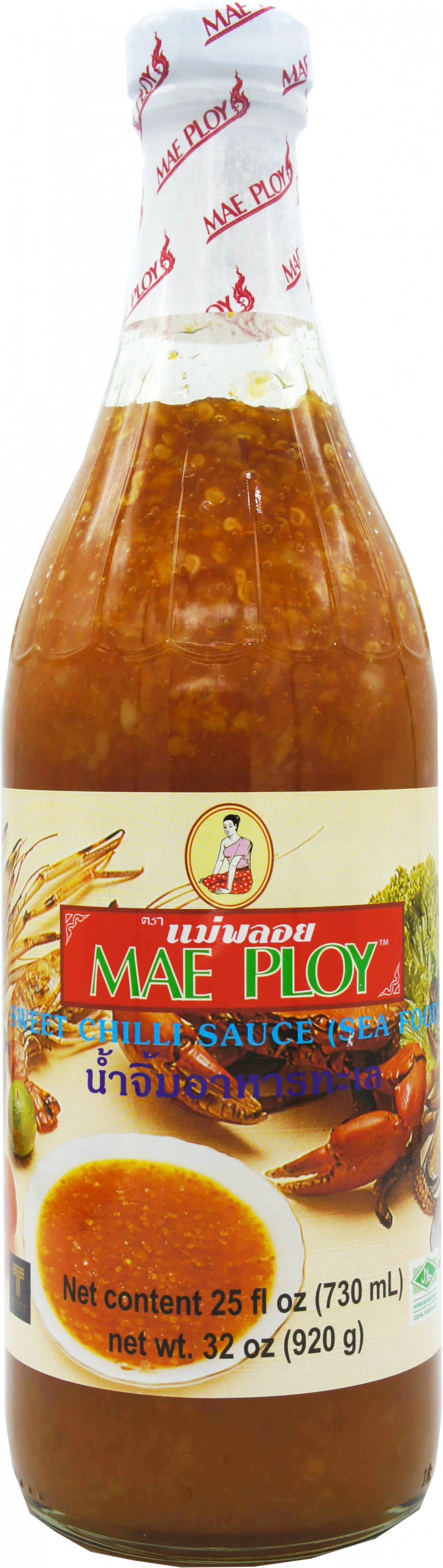 MAE PLOY SWEET CHILI SAUCE FOR SEAFOOD 12gb x 25fl oz (730ml)