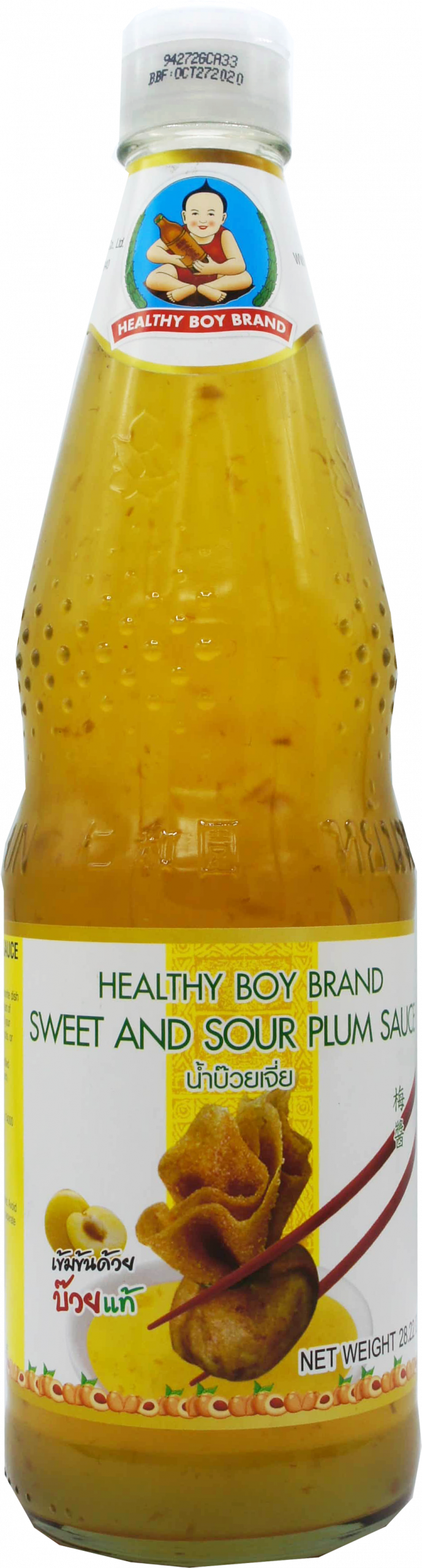 HEALTHY BOY SWEET & SOUR PLUM SAUCE 12gb x 28oz (800g