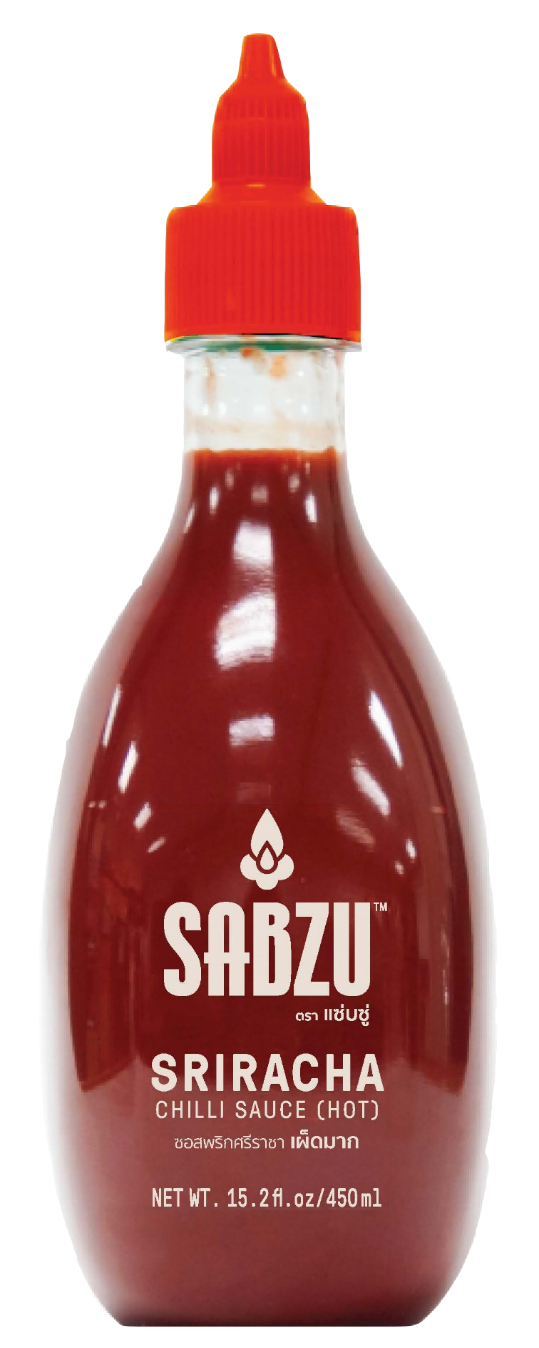 SABZU SRIRACHA HOT CHILI SAUCE 450ML X 12