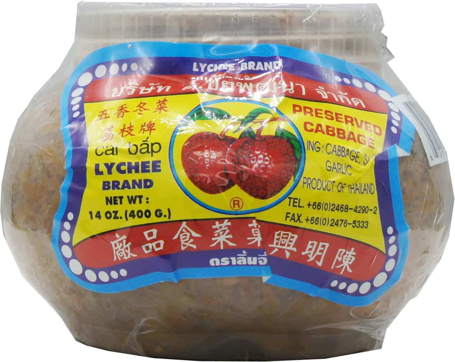 PRESERVED CABBAGE (LYCHEE) 12pj x 14oz(400g)