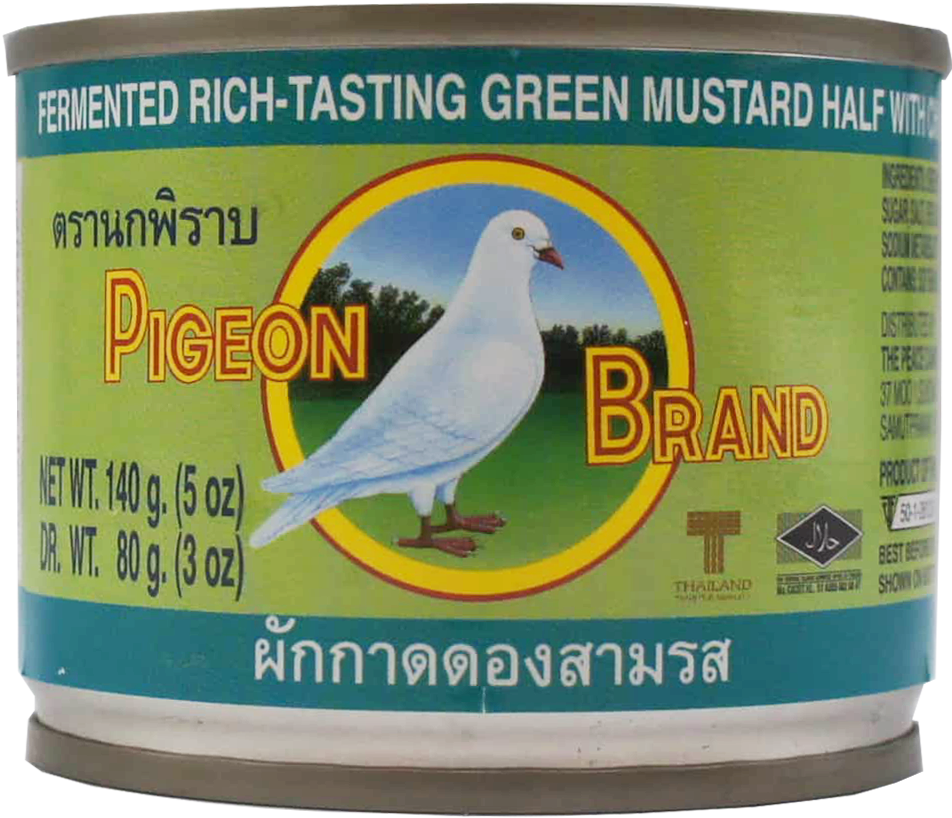 PIGEON FERMENTED MIXED VEGETABLES SLICES IN SOY SAUCE 48cn x 5oz (140g)