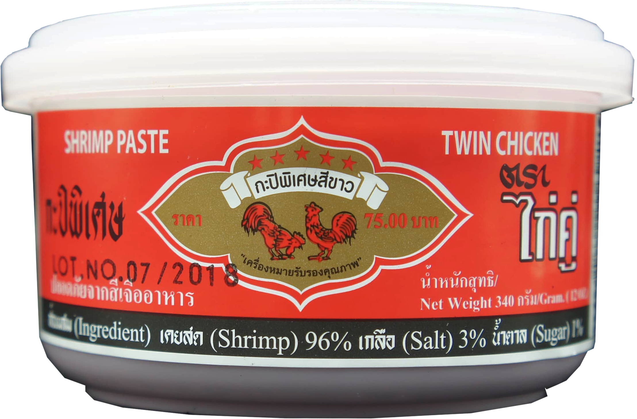 TWIN CHICKEN SHRIMP PASTE (S) 24pj x 6oz (175g)