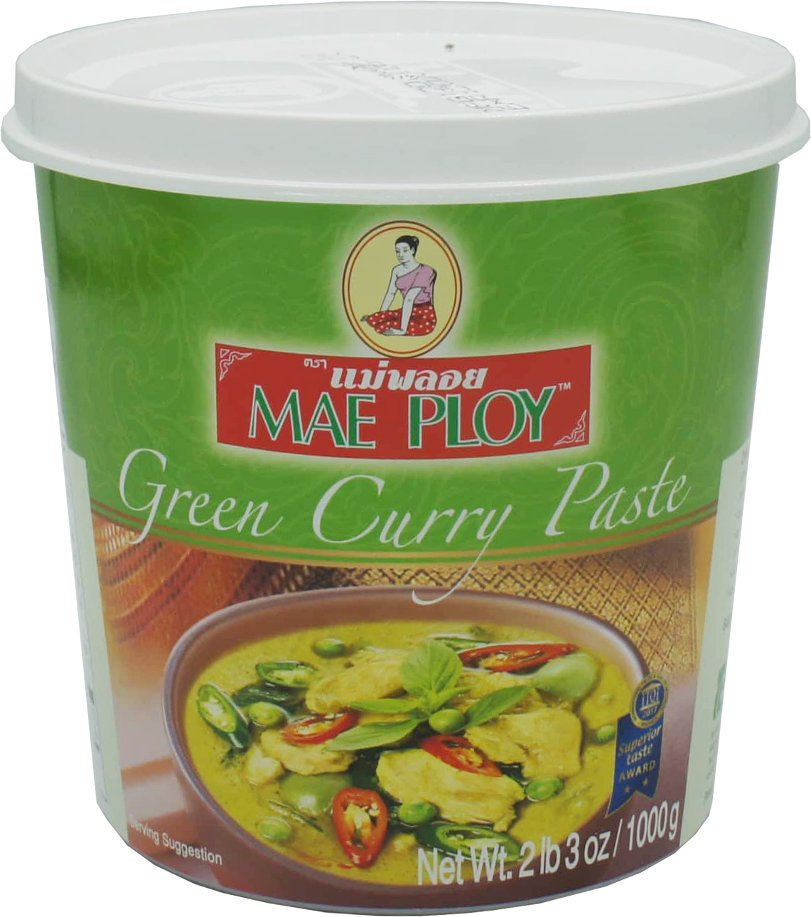 MAE PLOY GREEN CURRY PASTE 12pj x 35oz (1kg